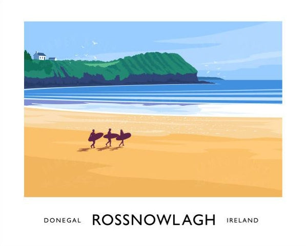 Co Donegal - Rossnowlagh Unframed 70x50