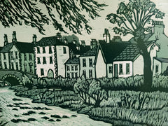 Linocut Print - Co Down Rostrevor 1996 Artist Proof