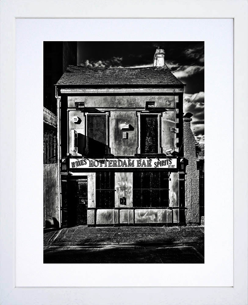 Belfast - Rotterdam Bar Frame White