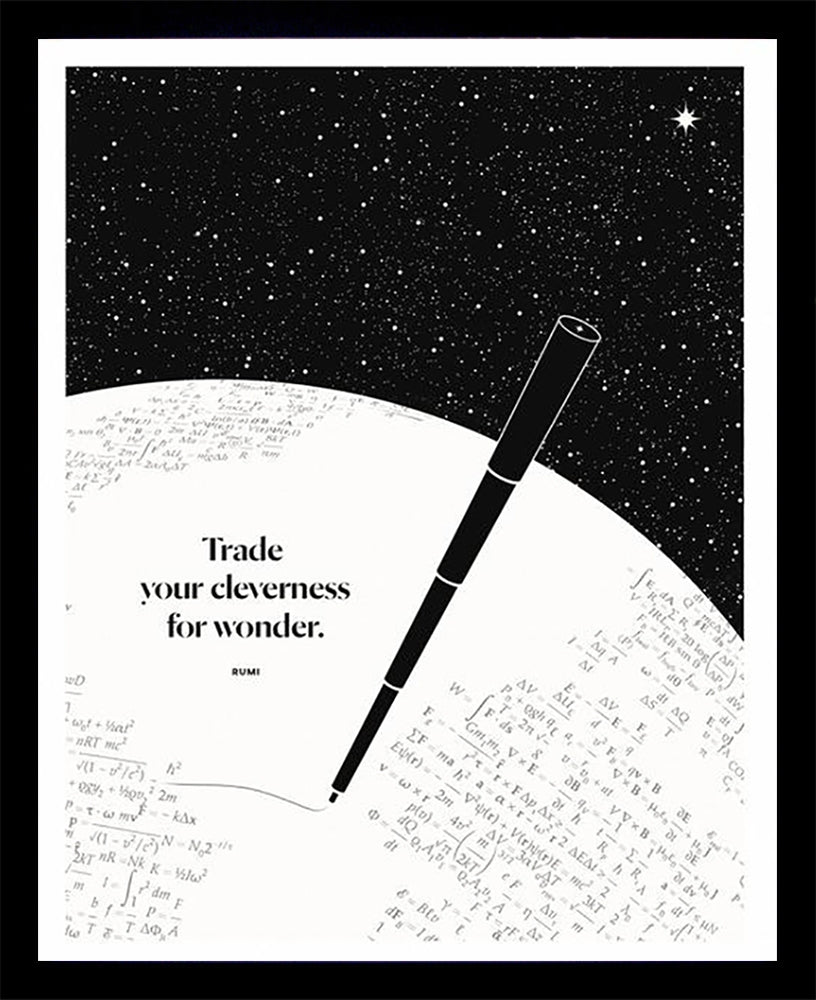 Rumi - Wonder Black Box Frame