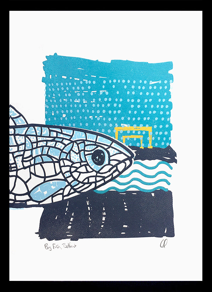 Salmon Of Knowledge Black Frame (No Mount)