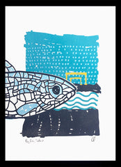 Salmon Of Knowledge Black Frame (No Mount)