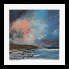 Print - Sanguine Sky - Black Box Frame