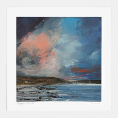 Print - Sanguine Sky - White Box Frame
