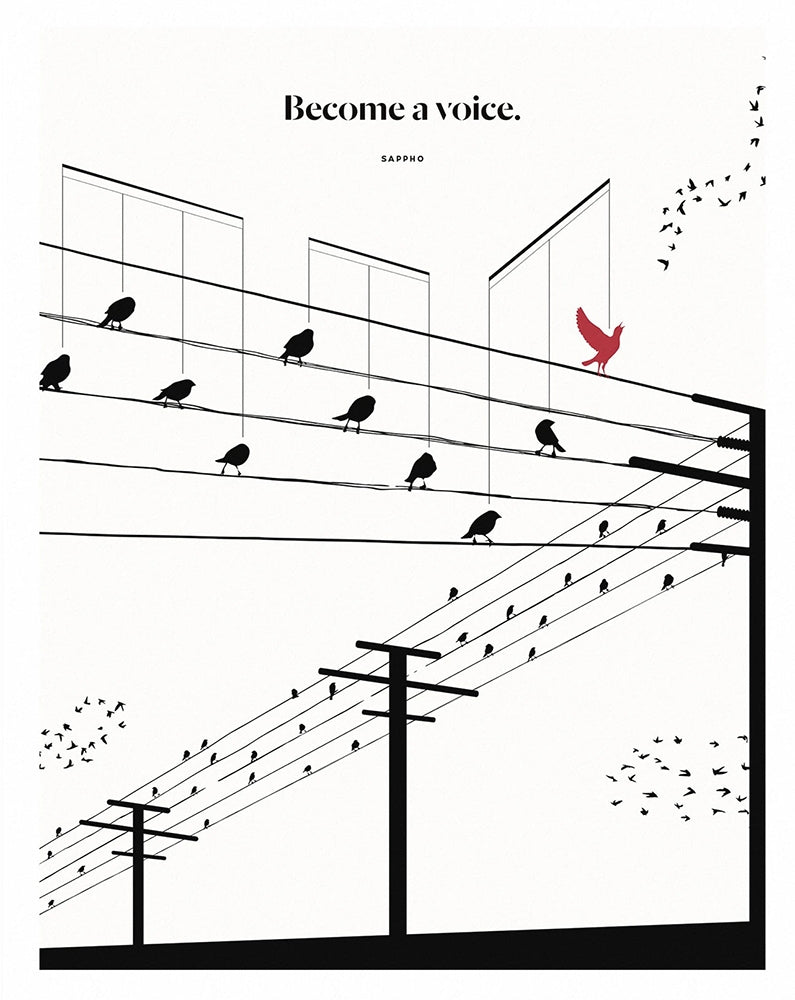 Sappho - Become A Voice Unframed