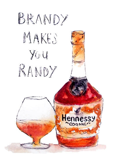 Drinks Brandy - Hennessy Unframed