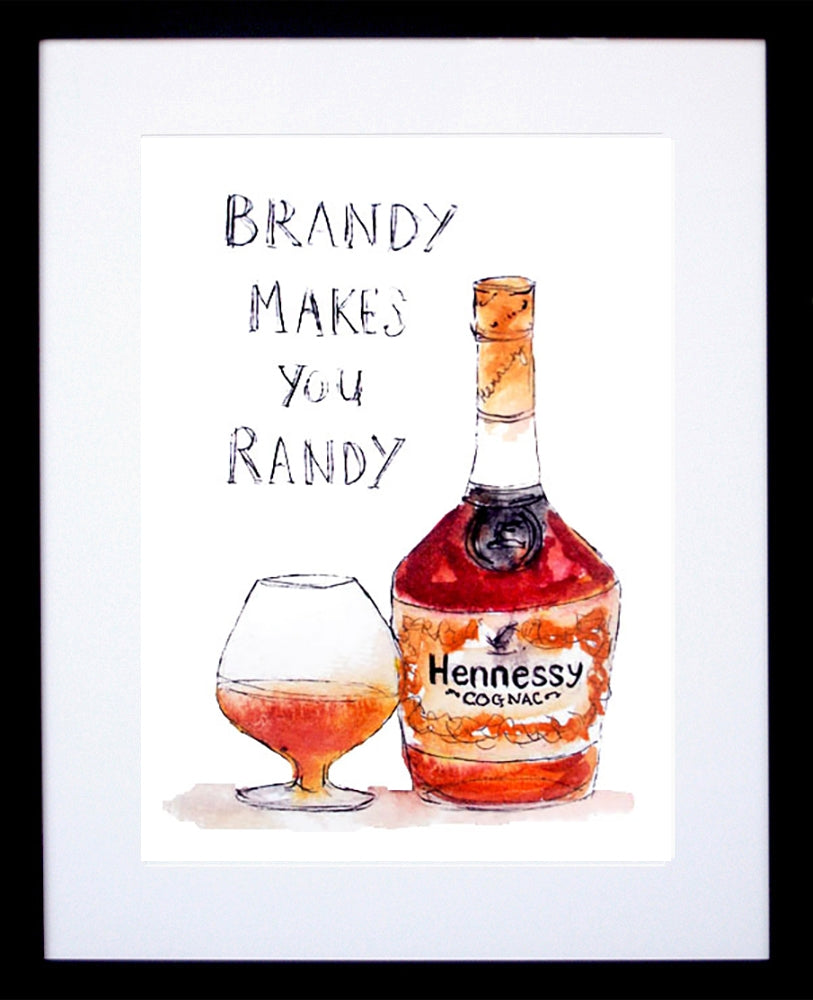 Drinks Brandy - Hennessy Frame Black