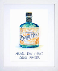 Drinks Liqueur - Absinthe White Frame