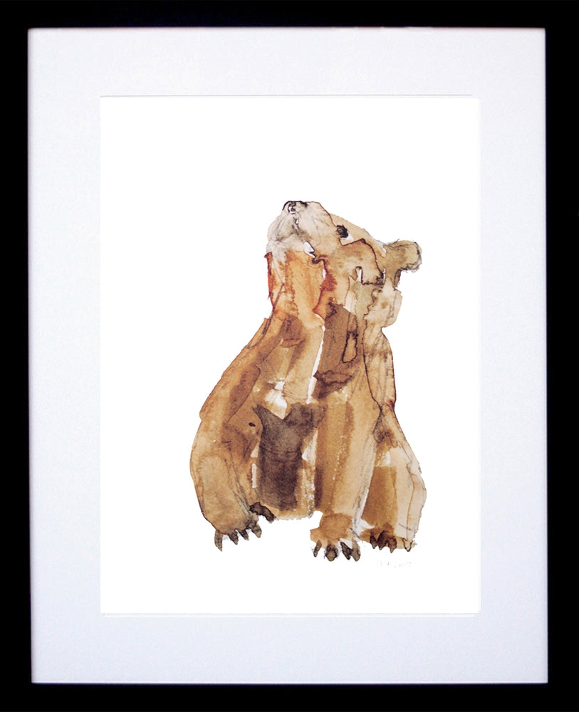 Animals Bear - Little Bear Frame Black