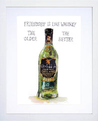 Drinks Whiskey - Glenfiddich White Frame