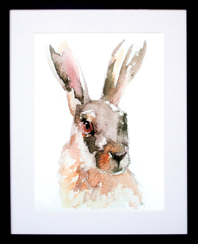 Animals Hare - Irish Hare Frame Black