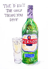 Drinks Liqueur - Pernod Unframed