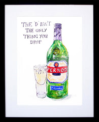 Drinks Liqueur - Pernod Frame Black