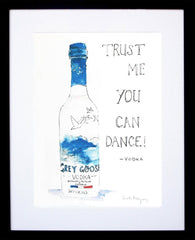 Drinks Vodka - Grey Goose Frame Black