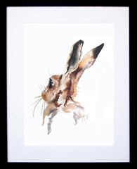 Animals Hare - Patrick Frame Black