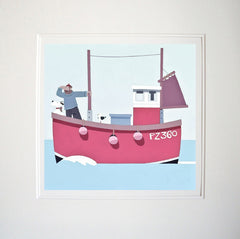 Life On The Ocean Wave Unframed