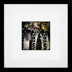 Belfast - Robinson's Bar Black Frame (With Mount)