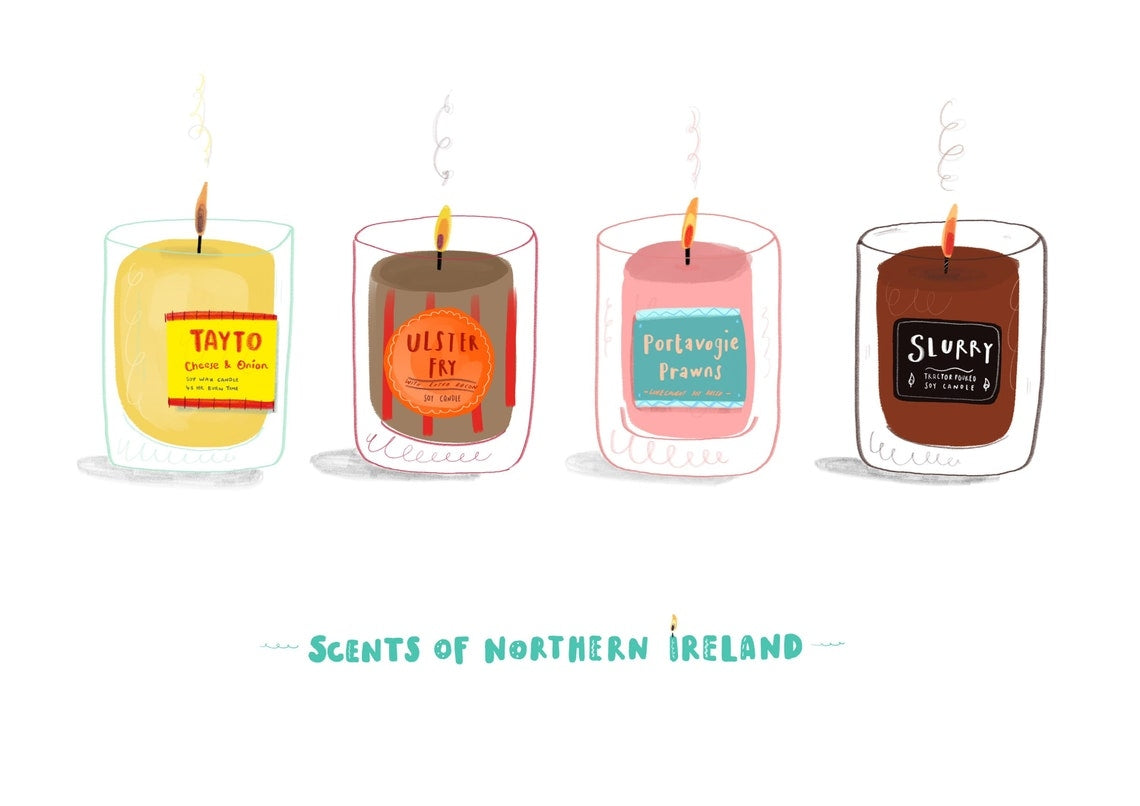 Scents Of Northern Ireland Unframed