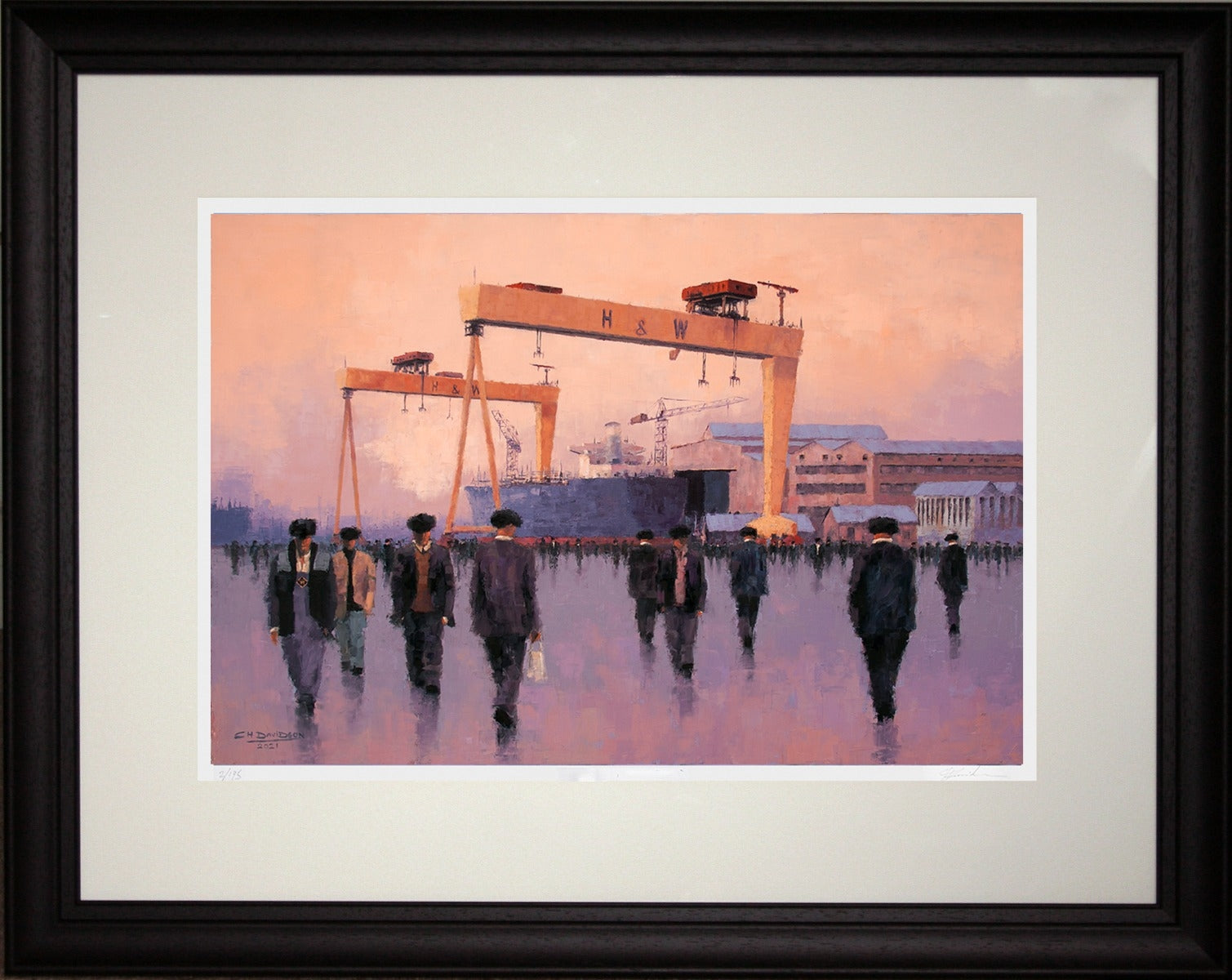 Print - School Of Hard Knocks-55.5 x 35-Black Scoop Frame