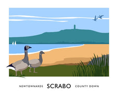 Co Down - Scrabo  Unframed 70x50