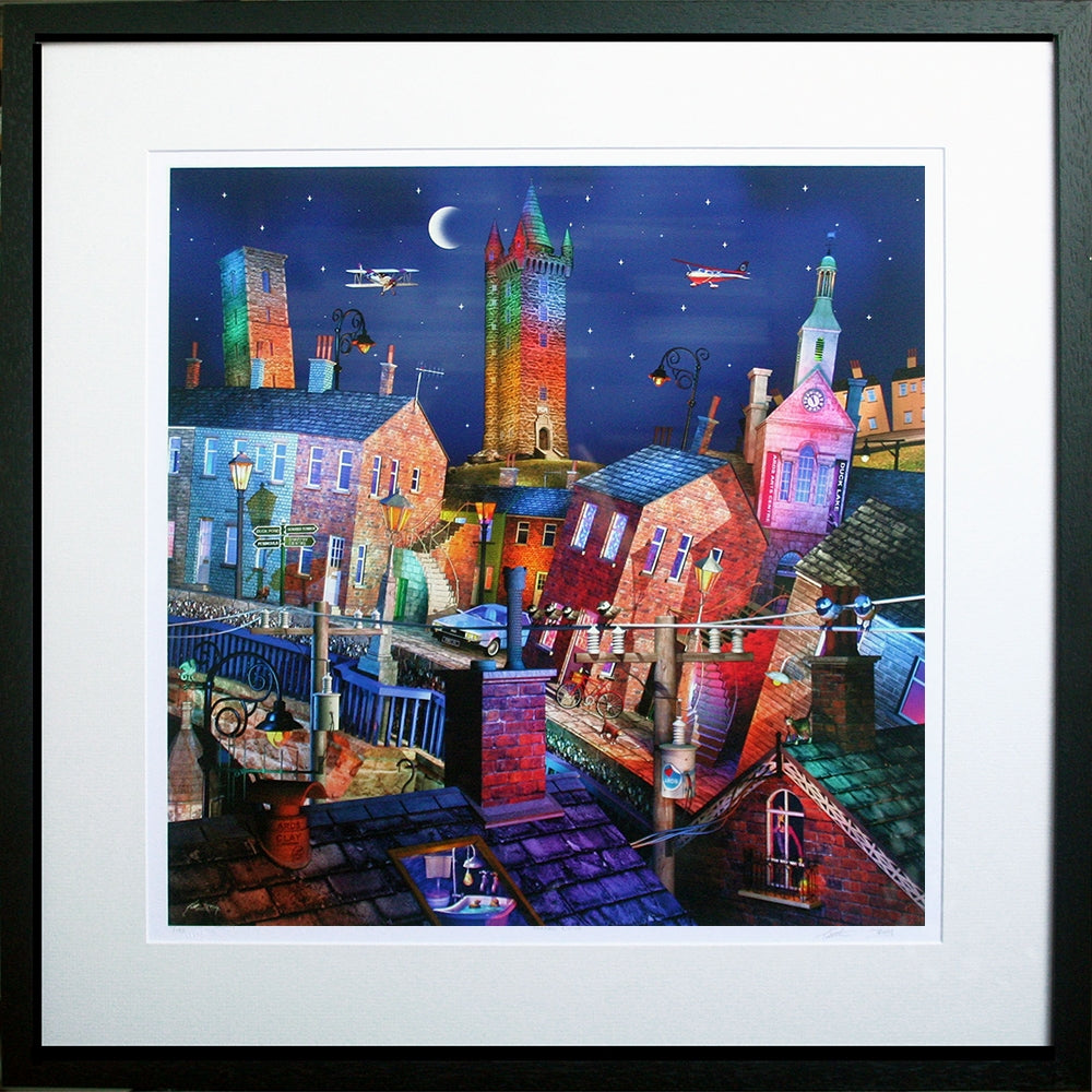 Dream Series - Scrabo Rising 41x41 Framed B