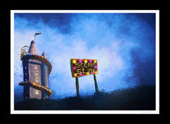 Scrabo Slide - Flat Black Frame