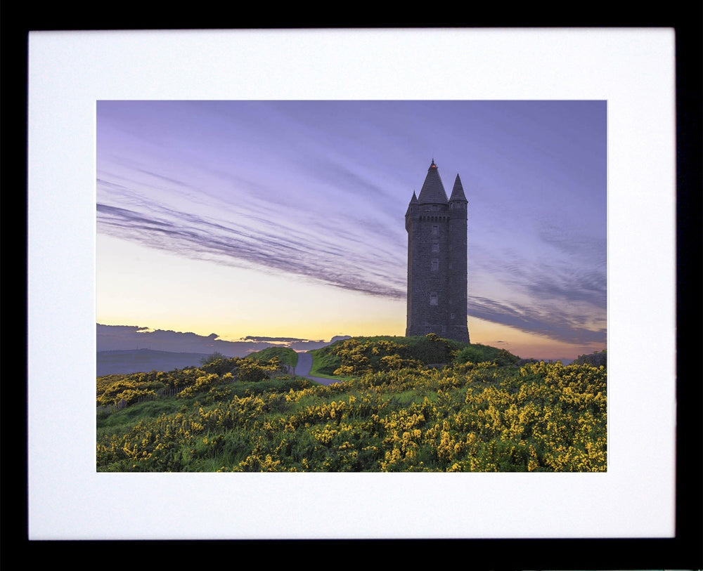 Scrabo Tower Frame Black