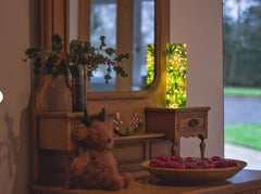 Sea Glass And Resin Light Sculpture