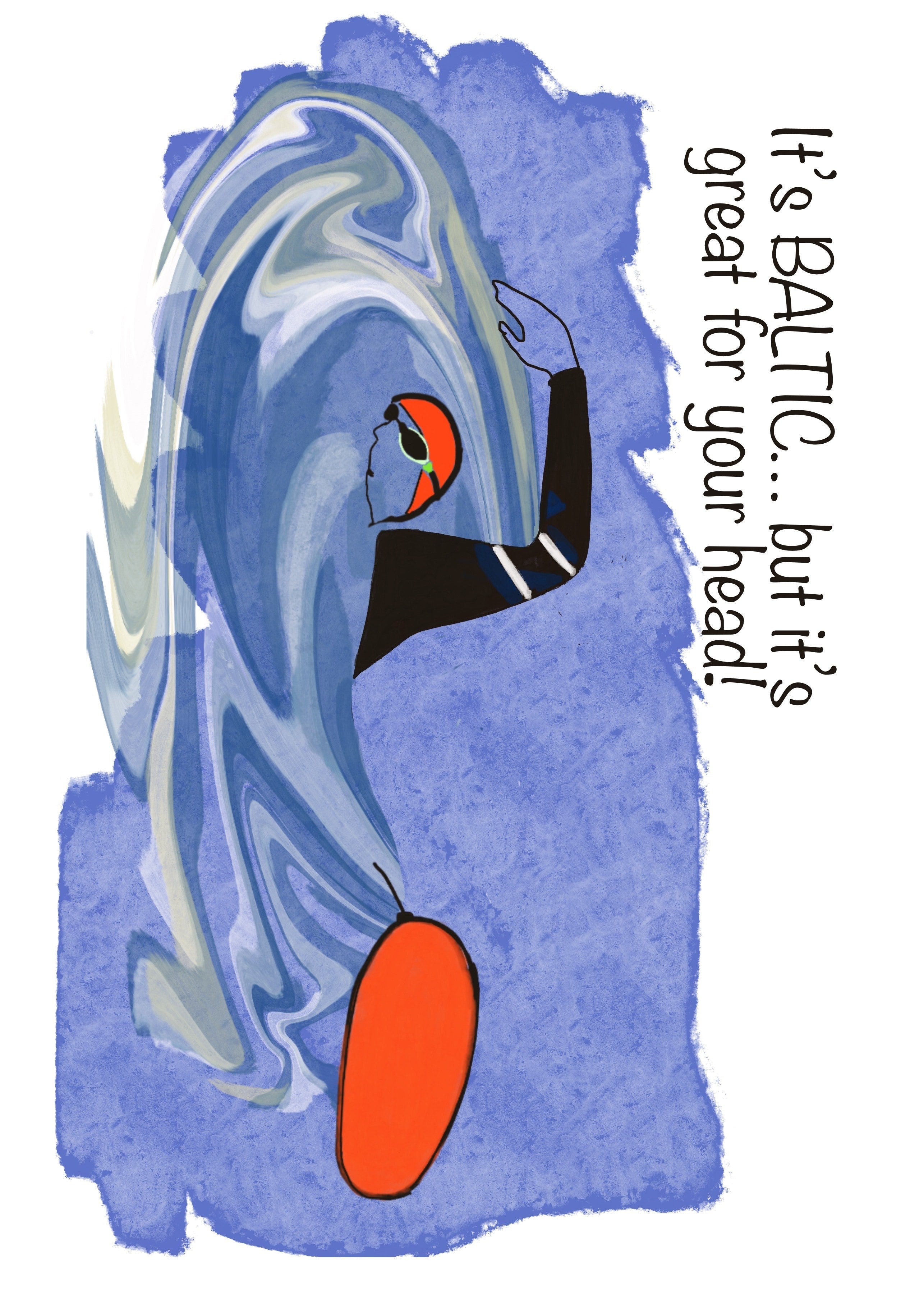 Sea Swimmer Unframed