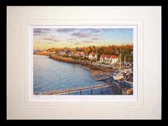 Co Down - Seafront Cultra Frame Black Box 40x30