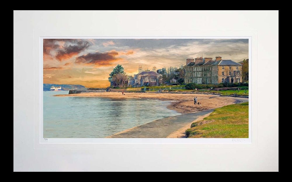 Co Down - Seapark Holywood Frame Black Flat 71x45