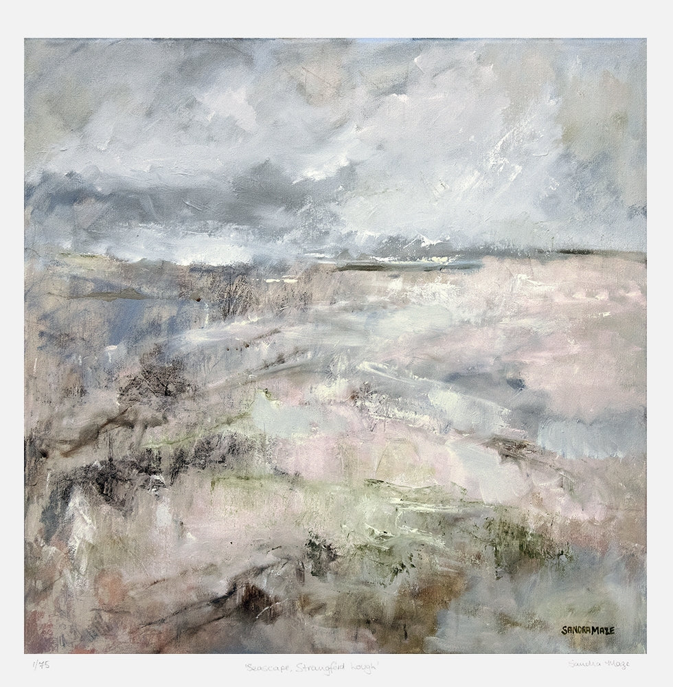 Print - Seascape, Strangford Lough Unframed