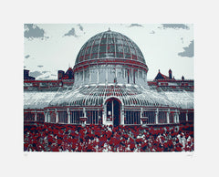 Serene, Botanic Gardens Unframed