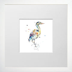 Print Open Edition Animals - Serenity-12 x 12-Small Flat White Frame