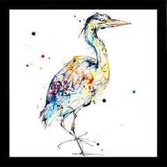 Print Open Edition Animals - Serenity-30 x 30-Black Box Frame (No Mount)