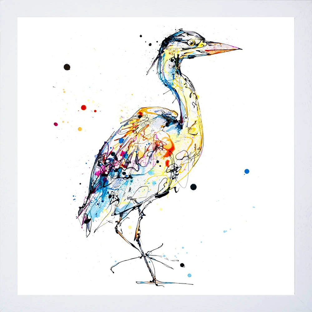 Print Open Edition Animals - Serenity-30 x 30-White Box Frame (No Mount)