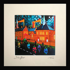 Shafted Framed 15 x 15