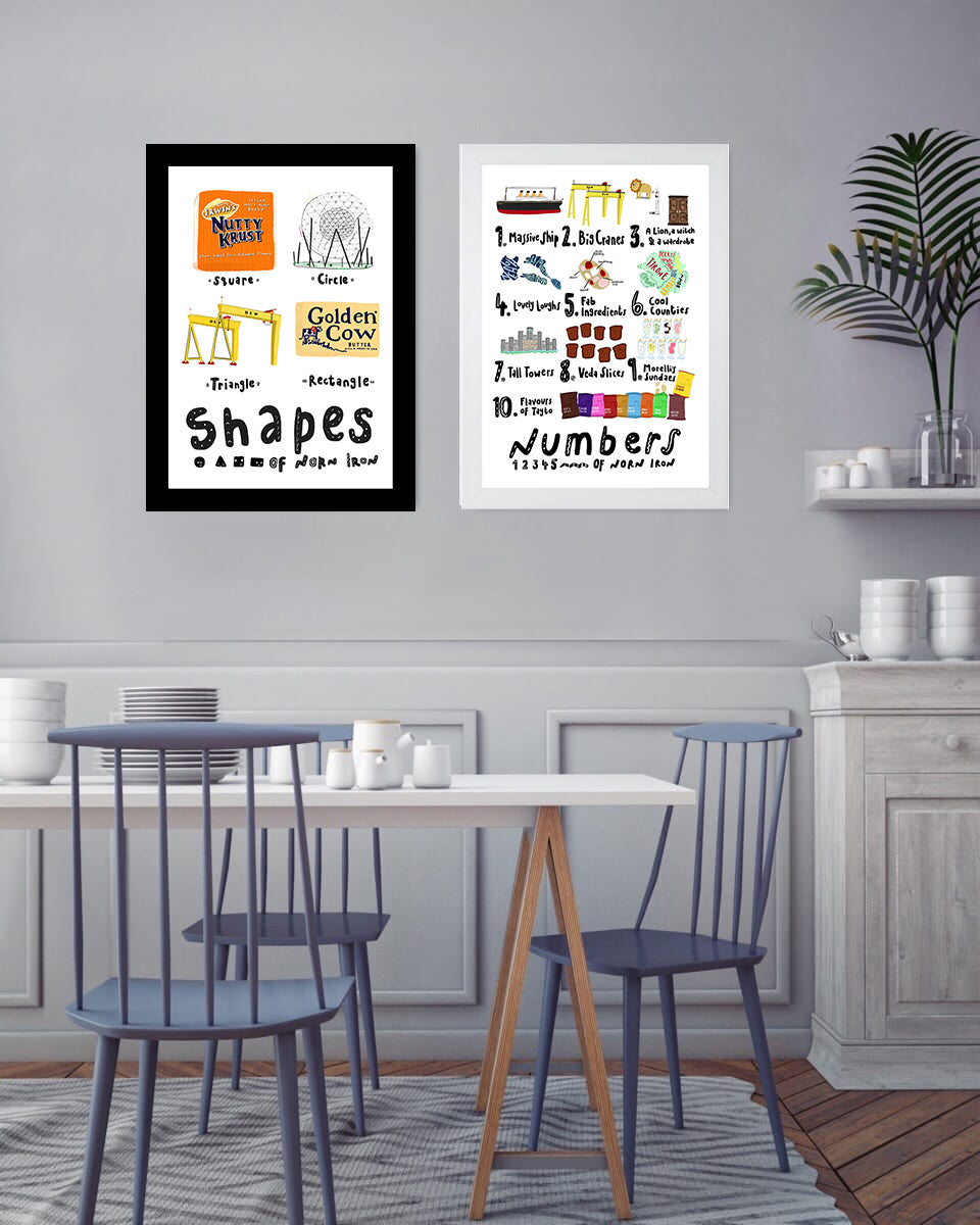 Shapes Of Northern Ireland