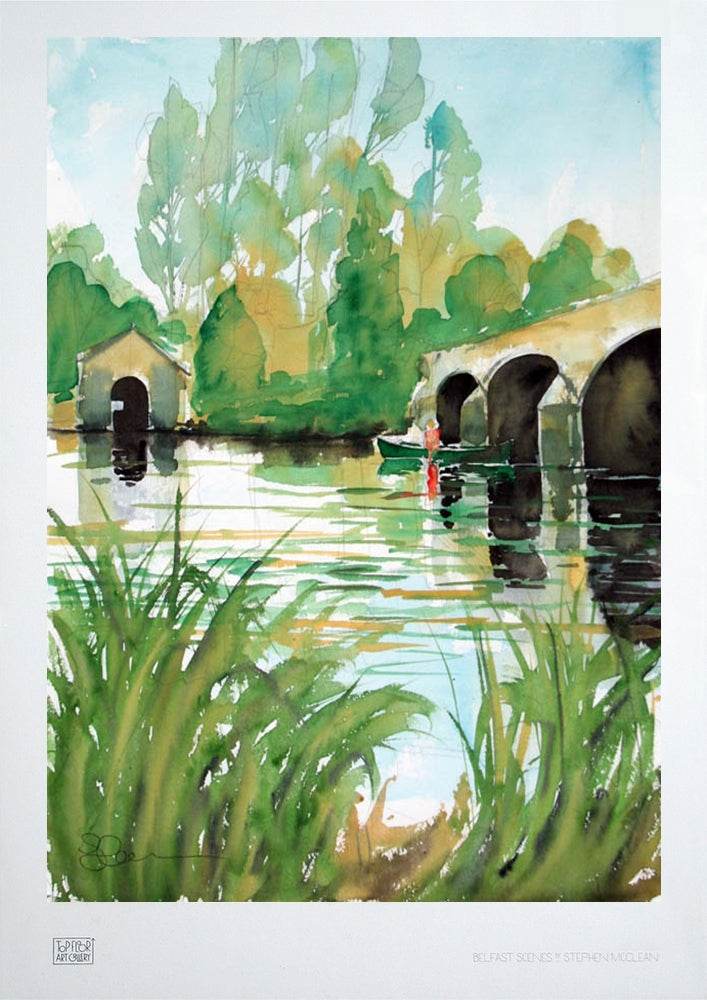 Shaw's Bridge Belfast Unframed