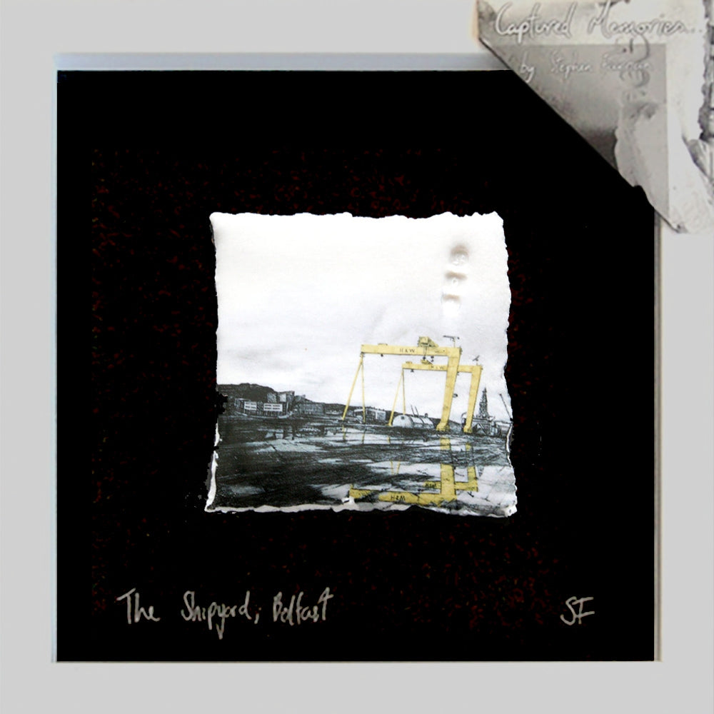 Memories - The Shipyard Belfast Framed 16 x 16