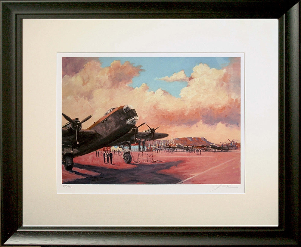 Print - Shorts Sterling Black frame