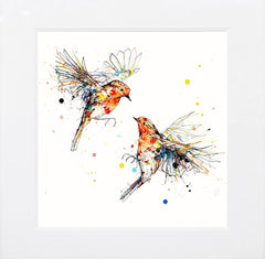 Print Ltd Edition Animals - Showdown - Unframed