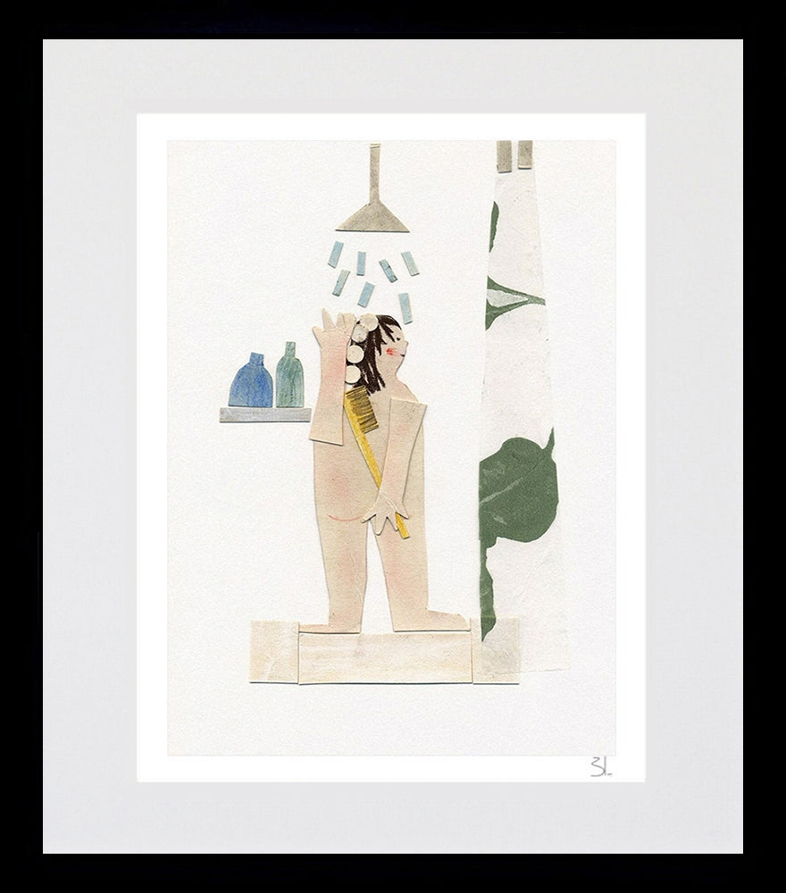 Shower Time Black Box Frame