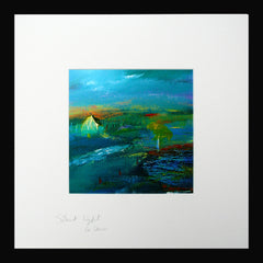 Print - Silent Light, Co Down Black Frame