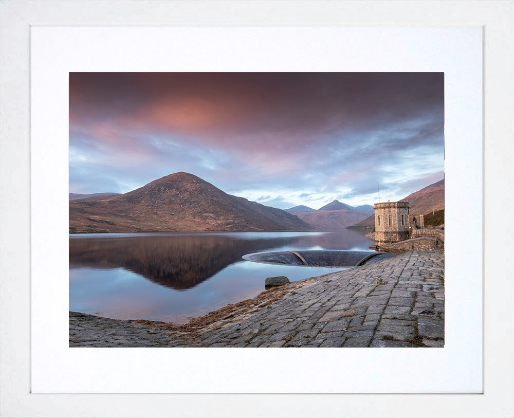 Co Down - Silent Valley White Frame