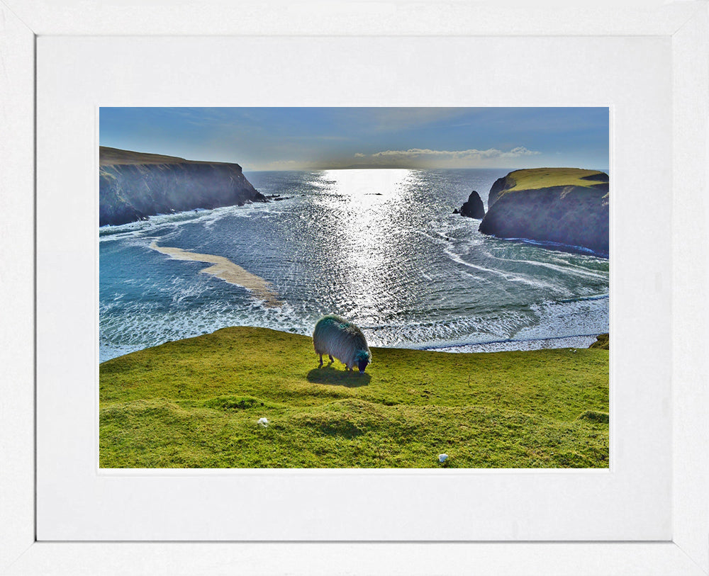 Donegal - Silver Strand Frame White