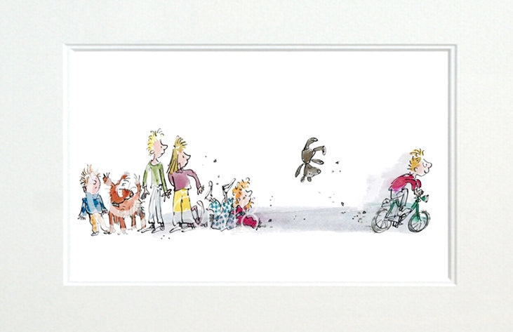 Signed Quentin Blake - Simpkin Fast Unframed