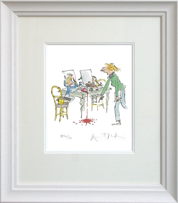 Quentin Blake Signed - Simpkin That Artist Proof White Scoop Frame