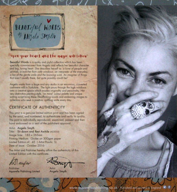 Sit And Rest A While