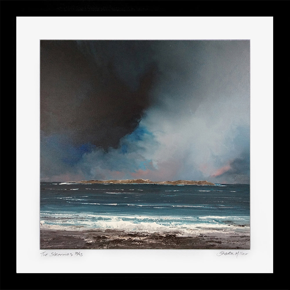 Print - The Skerries Black Frame